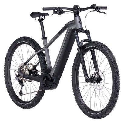 VTT Électrique Semi-Rigide Cube Reaction Hybrid Race 625 Shimano Deore/XT 12V 625 Wh 27.5'' Gris Metal 2023