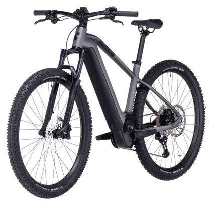 VTT Électrique Semi-Rigide Cube Reaction Hybrid Race 625 Shimano Deore/XT 12V 625 Wh 27.5'' Gris Metal 2023