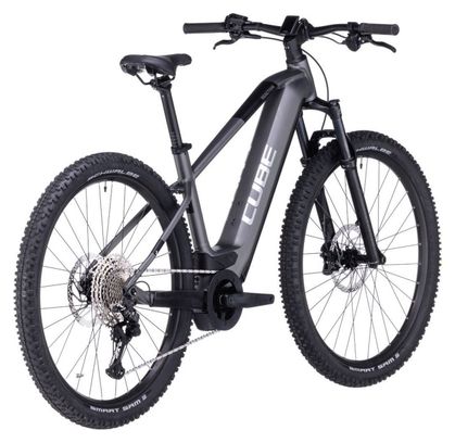 Cube Reaction Hybrid Race 625 Electric Hardtail MTB Shimano Deore/XT 12S 625 Wh 27.5'' Metall Grau 2023