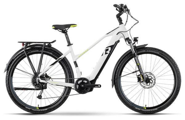 VTC Electrique Raymon CrossRay E 5.0 Lady Tektro M350 9V 500Wh 27.5'' Blanc 2023