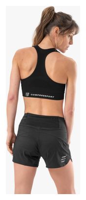 Reggiseno sportivo Compressport FeelFree Seamless Black