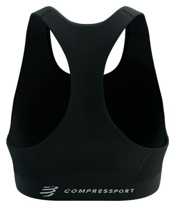 Reggiseno sportivo Compressport FeelFree Seamless Black