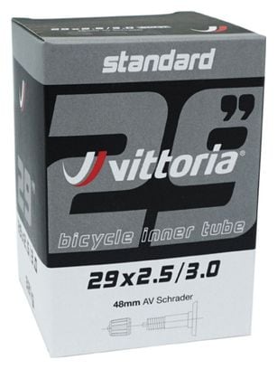 Chambre à air Vittoria Standard 29x2.50/3.0 Schrader 48mm