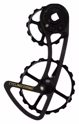 CyclingCeramic 14/19 Schaltkäfig für Sram AXS 12V Schwarz