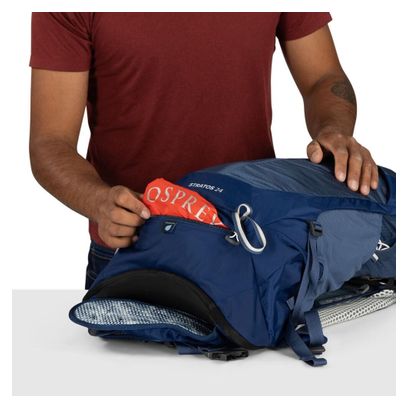 Zaino da trekking Osprey Stratos 24 blu da uomo
