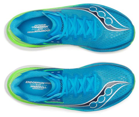 Saucony Endorphin Azura Blue/Green Men's Running Shoes