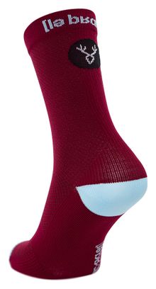 LeBram Roselend Socks Prune Red