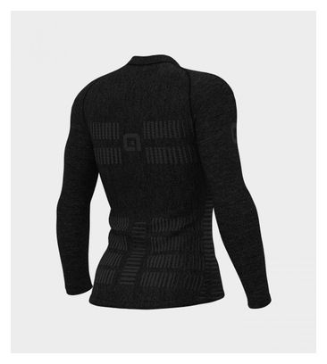 Alé Wool Long Sleeve Jersey Dark Grey