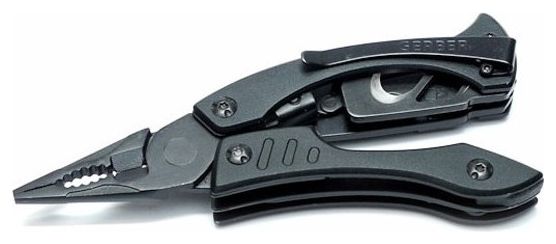 Outil multifonction Gerber Crucial Black