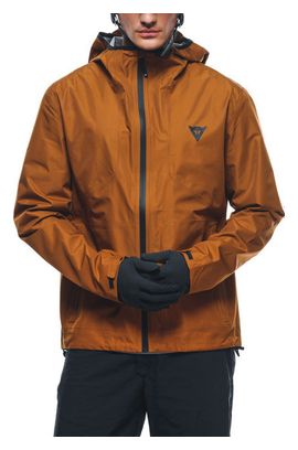 Veste imperméable Dainese HGC Shell LT Marron