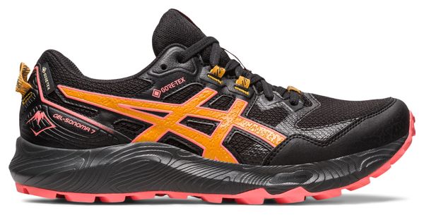 Asics Gel Sonoma 7 GTX Trailrunning-Schuhe Schwarz Rosa Damen