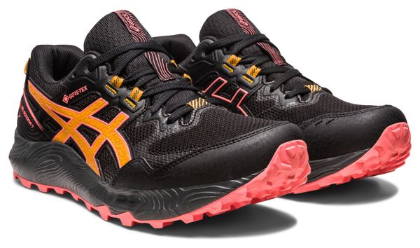 Asics Gel Sonoma 7 GTX Black Pink Women's Trail Running Shoes