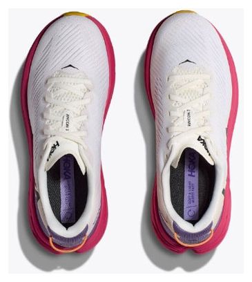 Chaussures de Running Femme Hoka Rincon 3 Blanc Rose