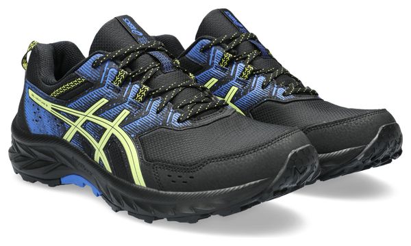 Asics Gel-Venture 9 Trailrunning-Schuhe Schwarz Gelb Herren