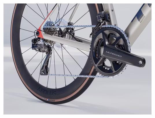 Trek Madone SL 7 Racefiets Shimano Ultegra Di2 12S 700 mm Grijs Gen. 8
