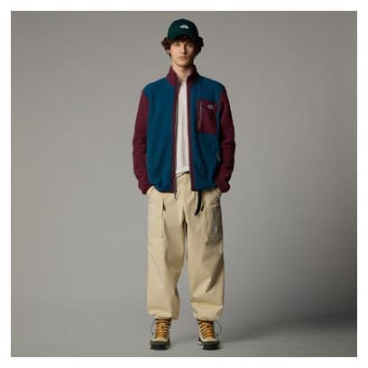 The North Face Yumiori Full Zip Fleece Blau/Bordeaux