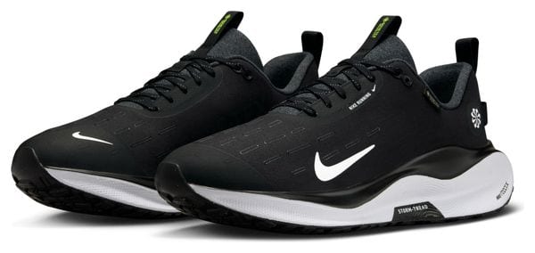 Nike InfinityRN 4 GTX Running Shoes Black/White Men's