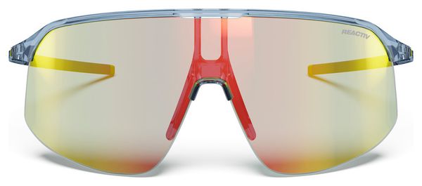 Lunettes Julbo Density Reactiv 1-3 LAF Bleu Translucide / Jaune