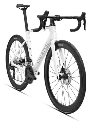 Vélo de Route Van Rysel RCR Shimano 105 Di2 12V 700 mm Blanc Ultra 2025