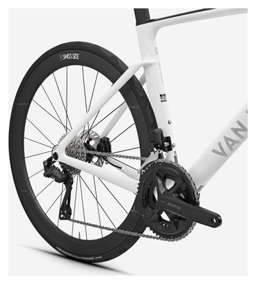 Vélo de Route Van Rysel RCR Shimano 105 Di2 12V 700 mm Blanc Ultra 2025