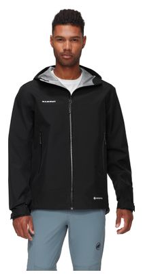 Mammut Crater Light Hs Waterdichte Jas met capuchon voor heren Zwart