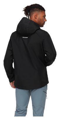 Mammut Crater Light Hs Waterdichte Jas met capuchon voor heren Zwart
