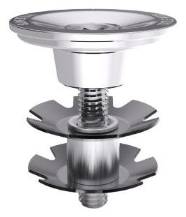Handlebar Cap with Title 1 1/8″ Silver Clamp Star