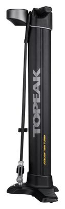 Topeak Joe Blow Twin Turbo (Max 200 psi / 14 bar) Standpumpe Schwarz