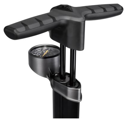 Topeak Joe Blow Twin Turbo (Max 200 psi / 14 bar) Standpumpe Schwarz