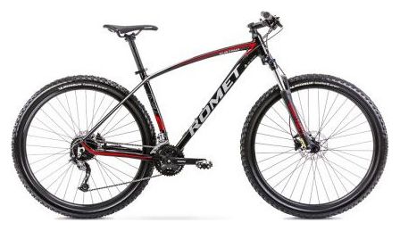 Vélo ROMET MTB 29 pouces MUSTANG M2 noir-rouge M