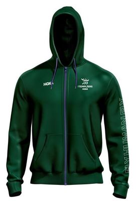 Hoka Les Templiers Heren Hoody Groen