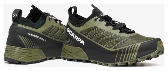 Chaussures Trail Scarpa Ribelle Run 2 Vert Homme 