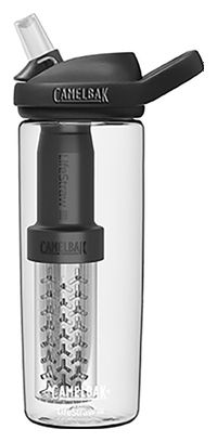 Camelbak Eddy+ Lifestraw-gefilterte Trinkflasche 600 ml Transparent