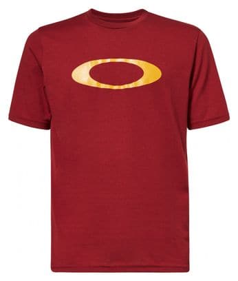 T-Shirt Manches Courtes Oakley O-Bold Ellipse Rouge