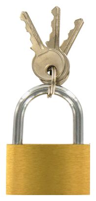 Highlander Brass Padlock