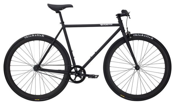 Komplettes Fixie Bike PURE FIX JULIET Schwarz