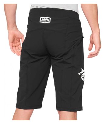 100% Pantaloncini R-Core X Nero