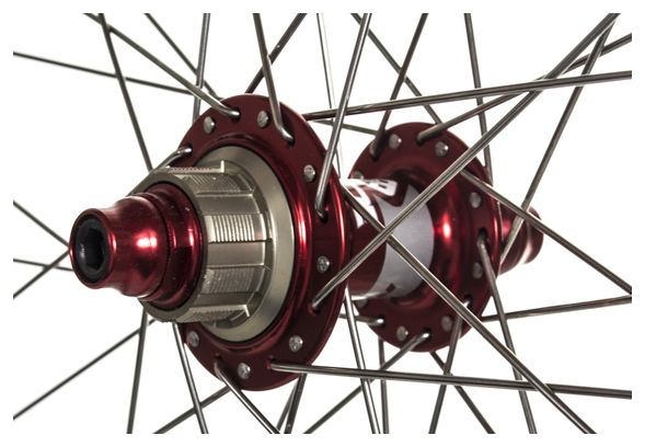 PRIDE RACING RIVAL PRO SX 20'' Wheelset Red