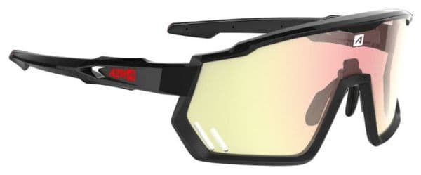 Azr Kromic Pro Race RX Sonnenbrille Schwarz Rot / Photochrom Rot Bildschirm