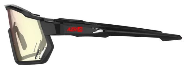 Azr Kromic Pro Race RX Sunglasses Black Red / Photochromic Red Screen