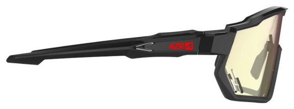 Azr Kromic Pro Race RX Sunglasses Black Red / Photochromic Red Screen
