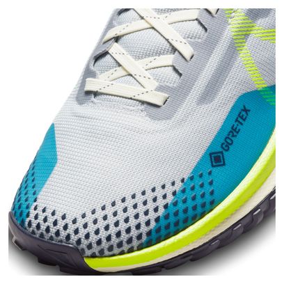 Chaussures de Trail Running Nike React Pegasus Trail 4 GTX Femme Gris Jaune