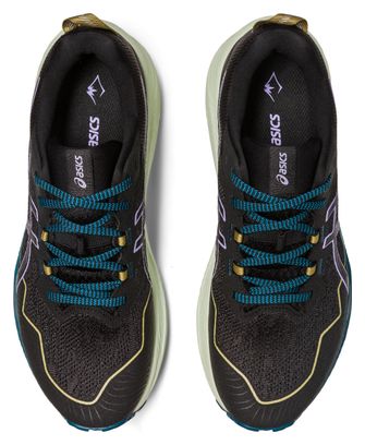 Chaussures de Trail Running Asics Gel Trabuco 11 Noir Violet Bleu Femme