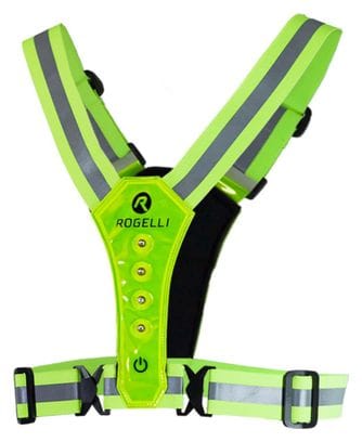 Gilet De Securite Haute Visibilite Rogelli Led Vest - Unisexe - Fluor