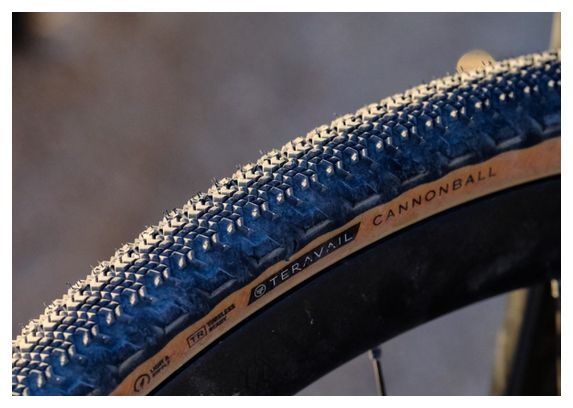 Teravail Cannonball 650b Kiesreifen Tubeless Ready Folding Light & Geschmeidige Tan Seitenwand