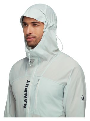 Mammut Aenergy WB Hooded Windbreaker Jacket, Blue, Men's