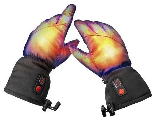 Gants Chauffants Électriques Noirs - PRO