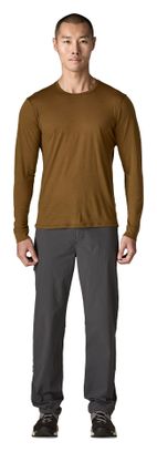 Patagonia Capilene Cool Merino basislayer, bruin, heren