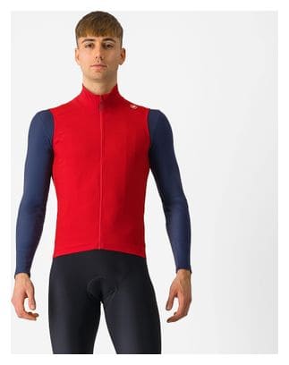 Castelli Espresso Windproof Vest Red