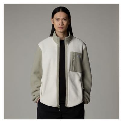 The North Face Yumiori Full Zip Fleece White/Gray